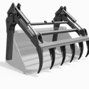 HLA bucket grapple attachment