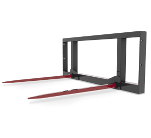 HLA Double Bale Spear for skid steers or tractors