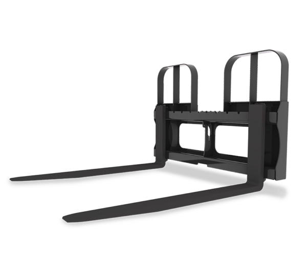 skid steer pallet forks 5500 lb rated