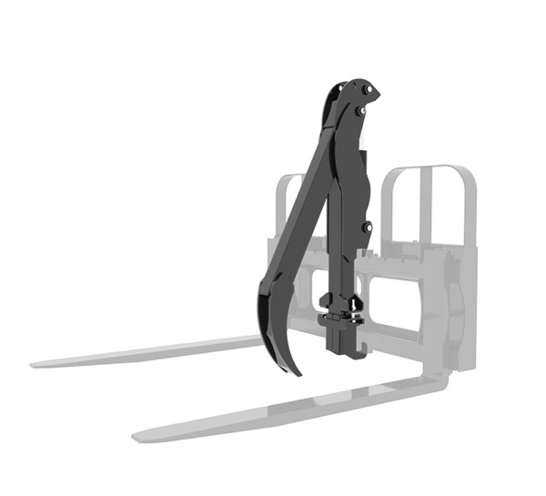 HLA single arm grapple to fit HLA pallet forks