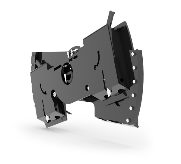 Skid steer tilt plate