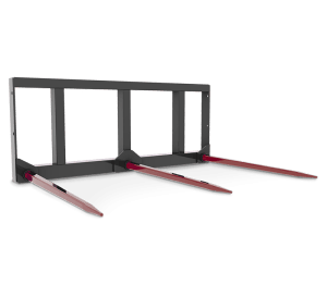 Three Prong Bale Spear for Skid Steer