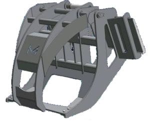 Skid Steer Log Grapple