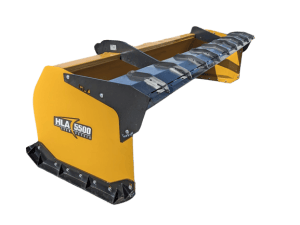 HLA Snow Pusher 12' wheel loader mount