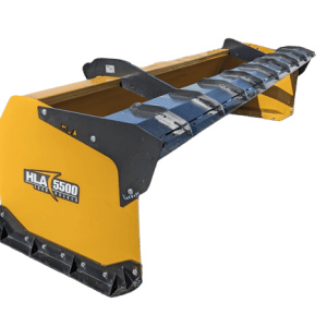 HLA Snow Pusher 12' wheel loader mount