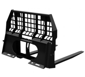 HLA 5500 lb rated pallet forks with brick guard