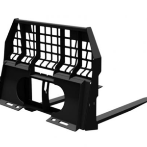 HLA 5500 lb rated pallet forks with brick guard