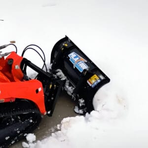 HLA 1000 Series Blade on a mini skid steer