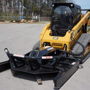 skid steer brush mower
