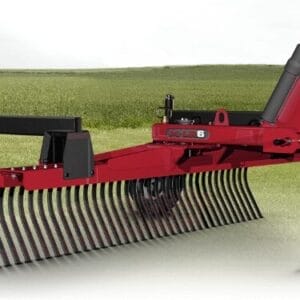 MK Martin Landscape Rake 84" with Wheel kit and hydraulic angle