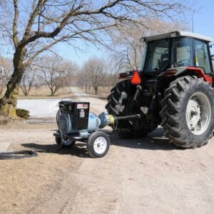 Tractor with PTO generator