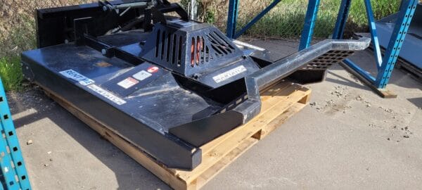 used skid steer mower