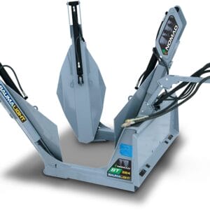 hydraulic tree planter for skid steer