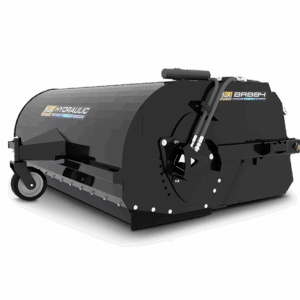 skid steer pick up broom