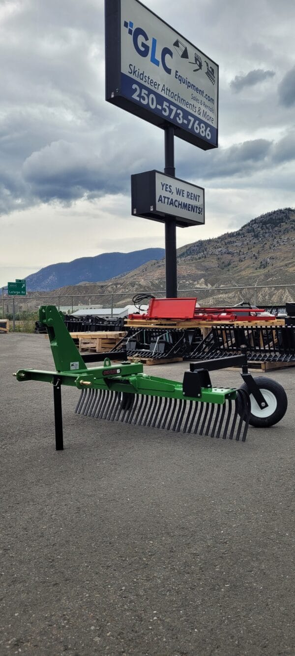 tractor landscape rake