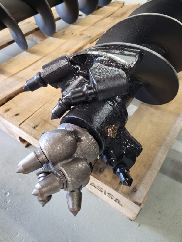 Rock / Frost auger bit head