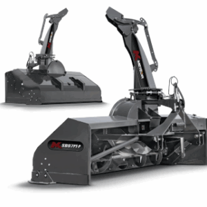 MK Martin pull type PTO snowblower